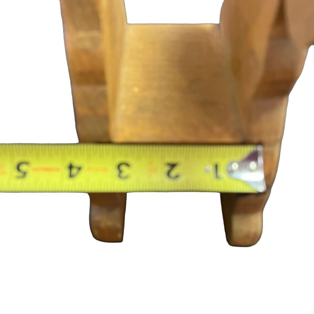 Puppy Dog Wood Napkin Mail Holder Handmade Primitive Folk Art Country Farmhouse - Picture 8 of 9